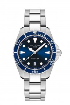 Certina DS Action 40mm quartz blå