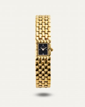 Mockberg Eternal Gold Watch svart