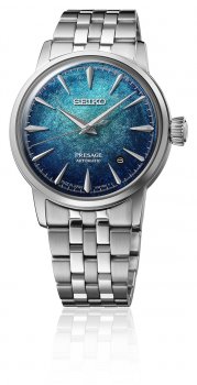 Seiko Presage blå