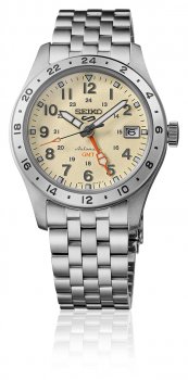 Seiko 5 Field Style GMT beige