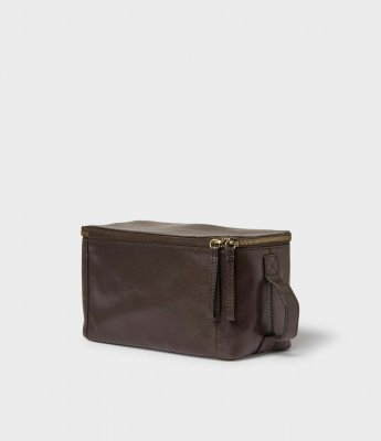 Saddler necessär Barolo mörkbrun