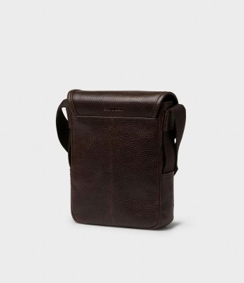 Saddler Kean messengerbag mörkbrun