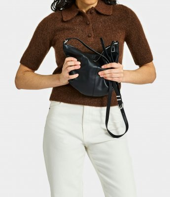 Saddler Smilla svart läder