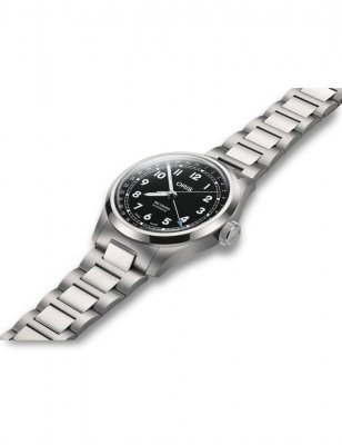 Oris big crown pointer date svart