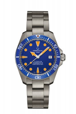 Nya Certina DS Action 38mm titan