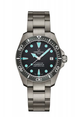 Nya Certina DS Action 38mm titan