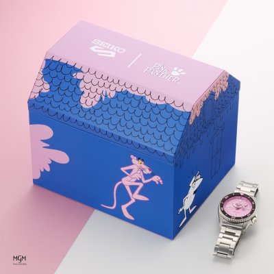 Seiko 5 Sport Pink Panter limited edition