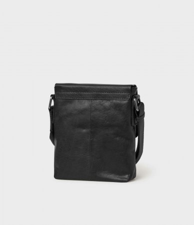 Saddler George messengerbag svart