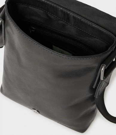 Saddler George messengerbag svart