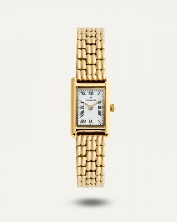 Mockberg Timeless Vintage Petite Gold Watch