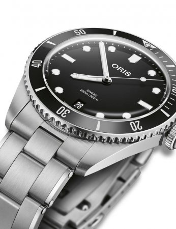 Oris Divers 65, 39mm, svart